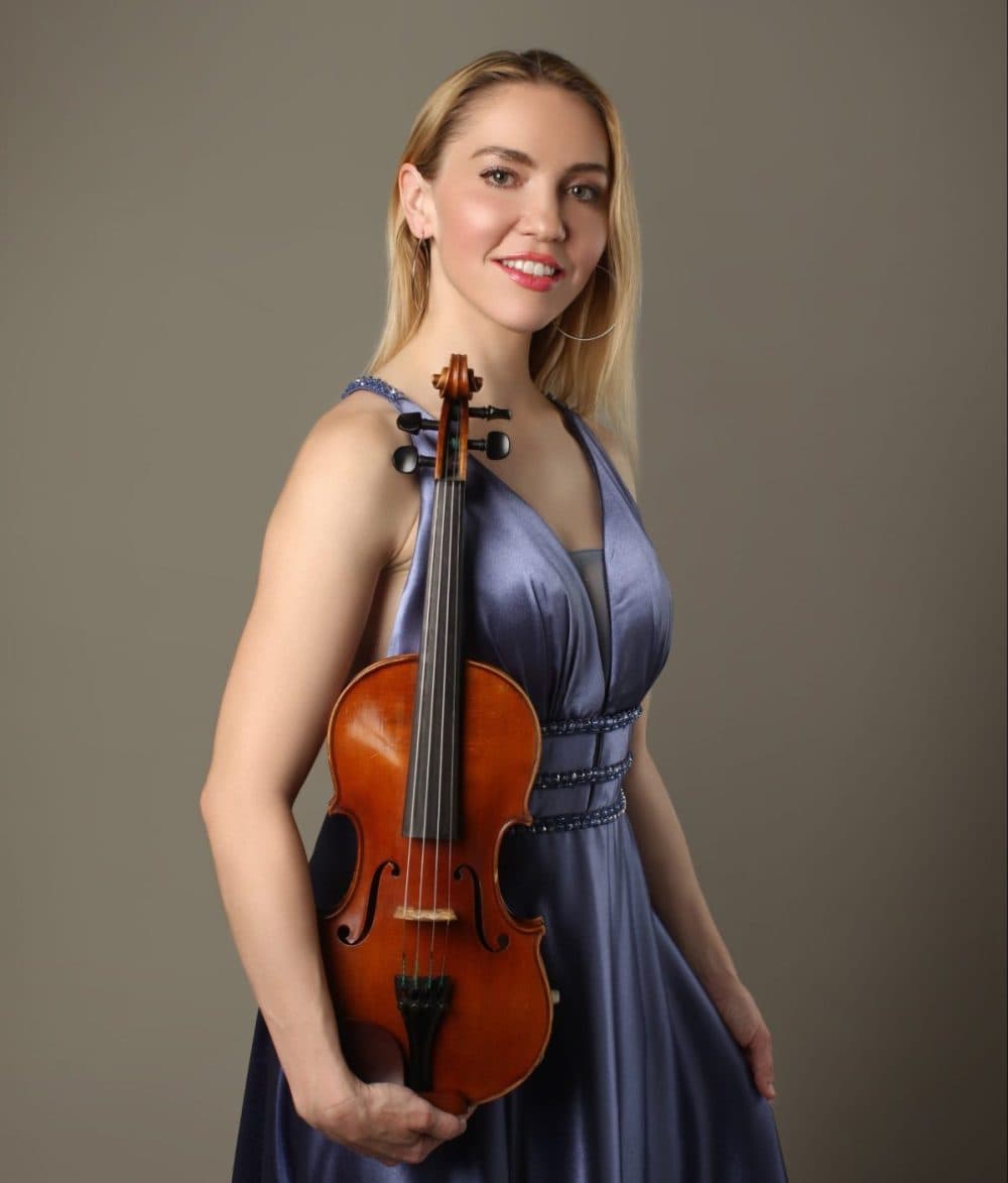 Barbara Zalaznik med nastopom